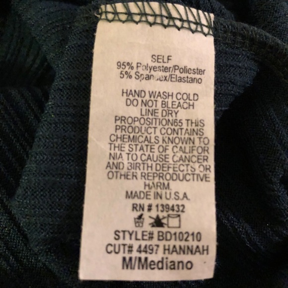 Green Glittery V-Neck Sleeveless Fitted Mini Dress Medium - Picture 9 of 11